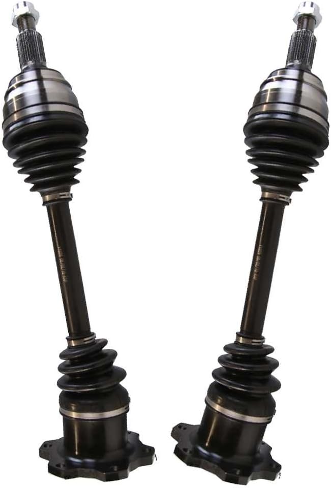 Pair of 2 Front CV Axle Drive Shaft Assembly for 2007-2016 Chevrolet Tahoe 2007-2018 Silverado GMC Sierra 1500 4WD E41188