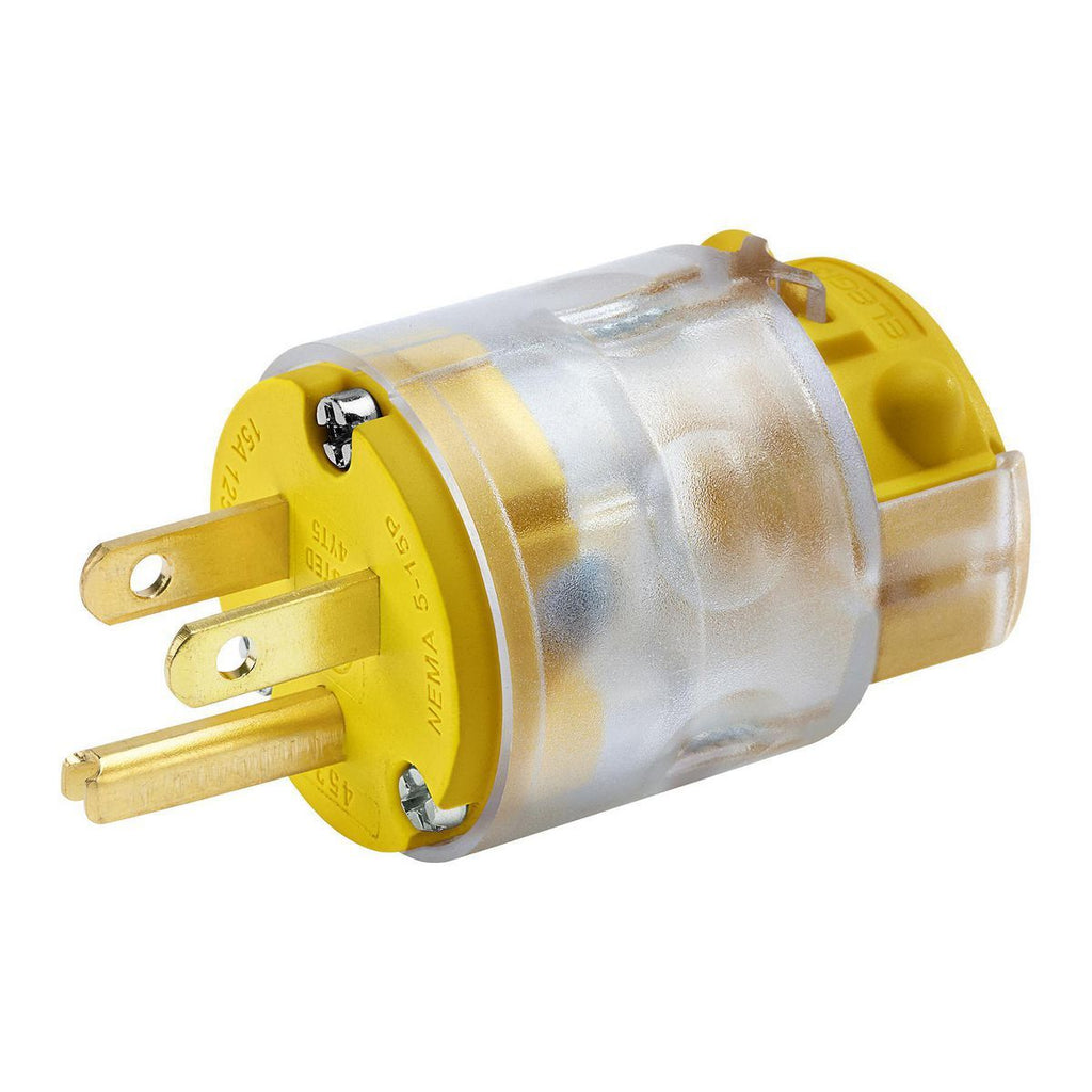 125V 15 Amp 12-18 AWG Male Plug O129