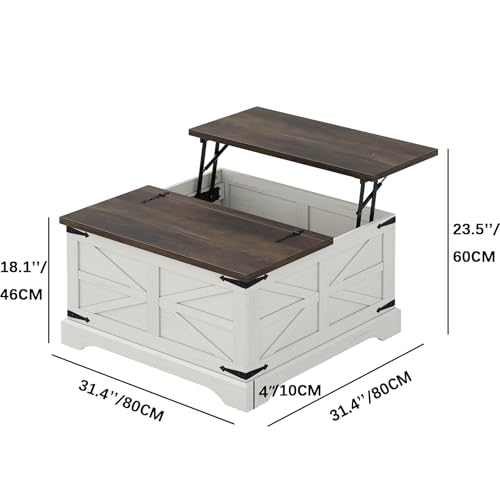 Black Lift Top Wood Coffee Table I537217