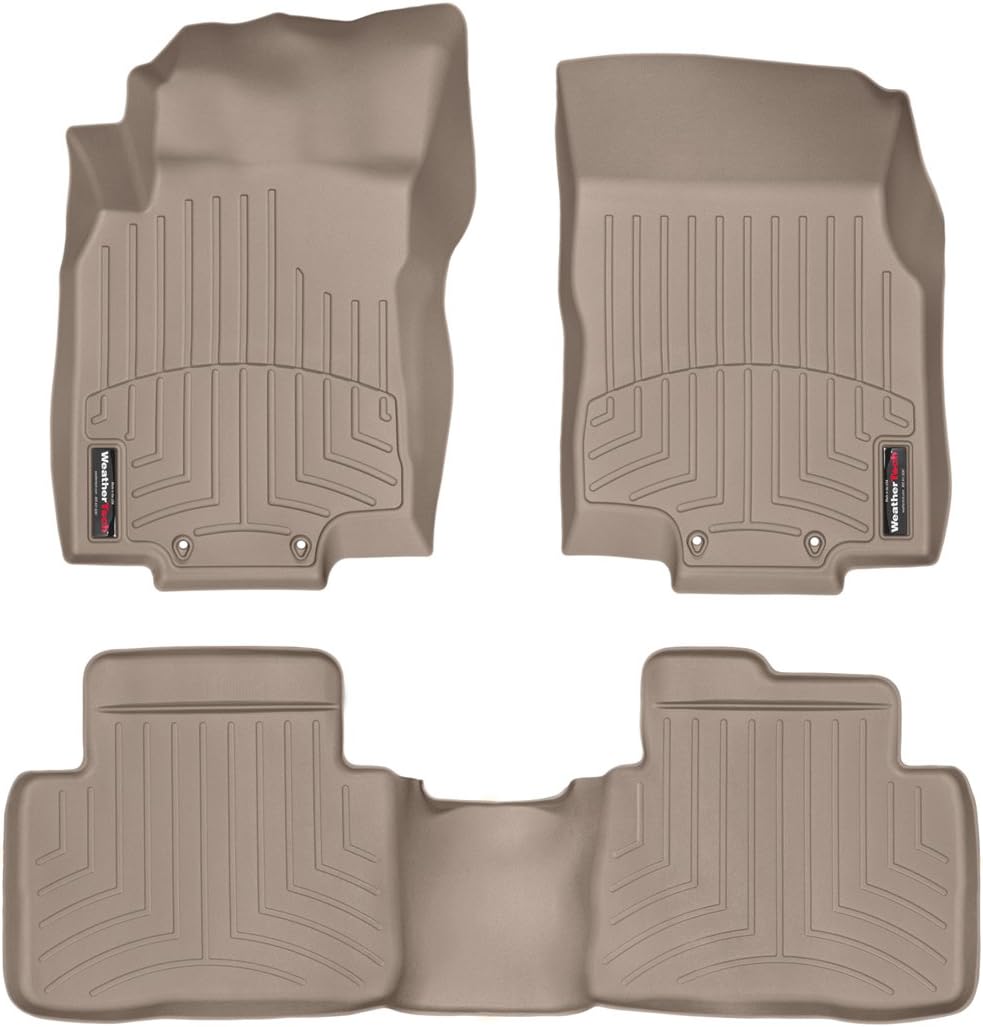Tan Custom Fit FloorLiner for Nissan Rogue - 1st & 2nd Row U68561